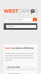 Mobile Screenshot of anuncie.westcarros.com.br